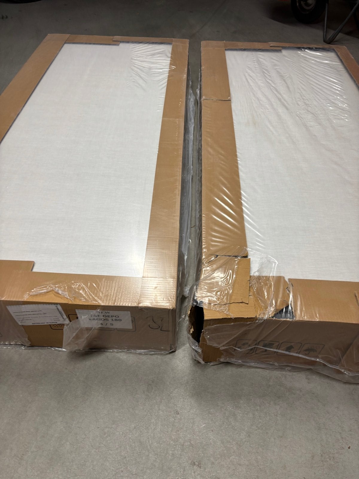 Nieuwe Lagos Storage Baza bedbodem 180x200  (nieuw), Ophalen, Wit, 180 cm, 200 cm