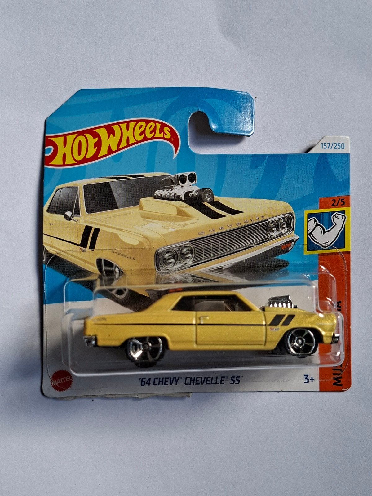 Hot Wheels '64 Chevy Chevelle SS - Muscle Mania, Ophalen of Verzenden, Nieuw, Overige typen