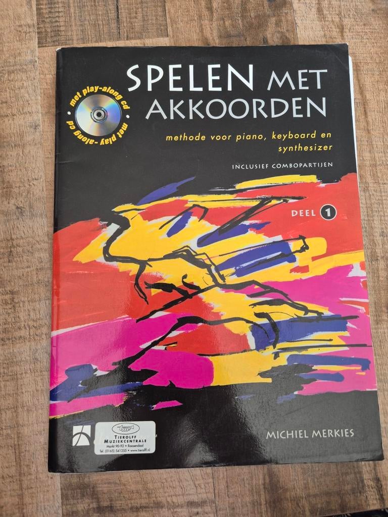 Spelen met akkoorden piano met CD, Gebruikt, Overige genres, Les of Cursus, Ophalen of Verzenden