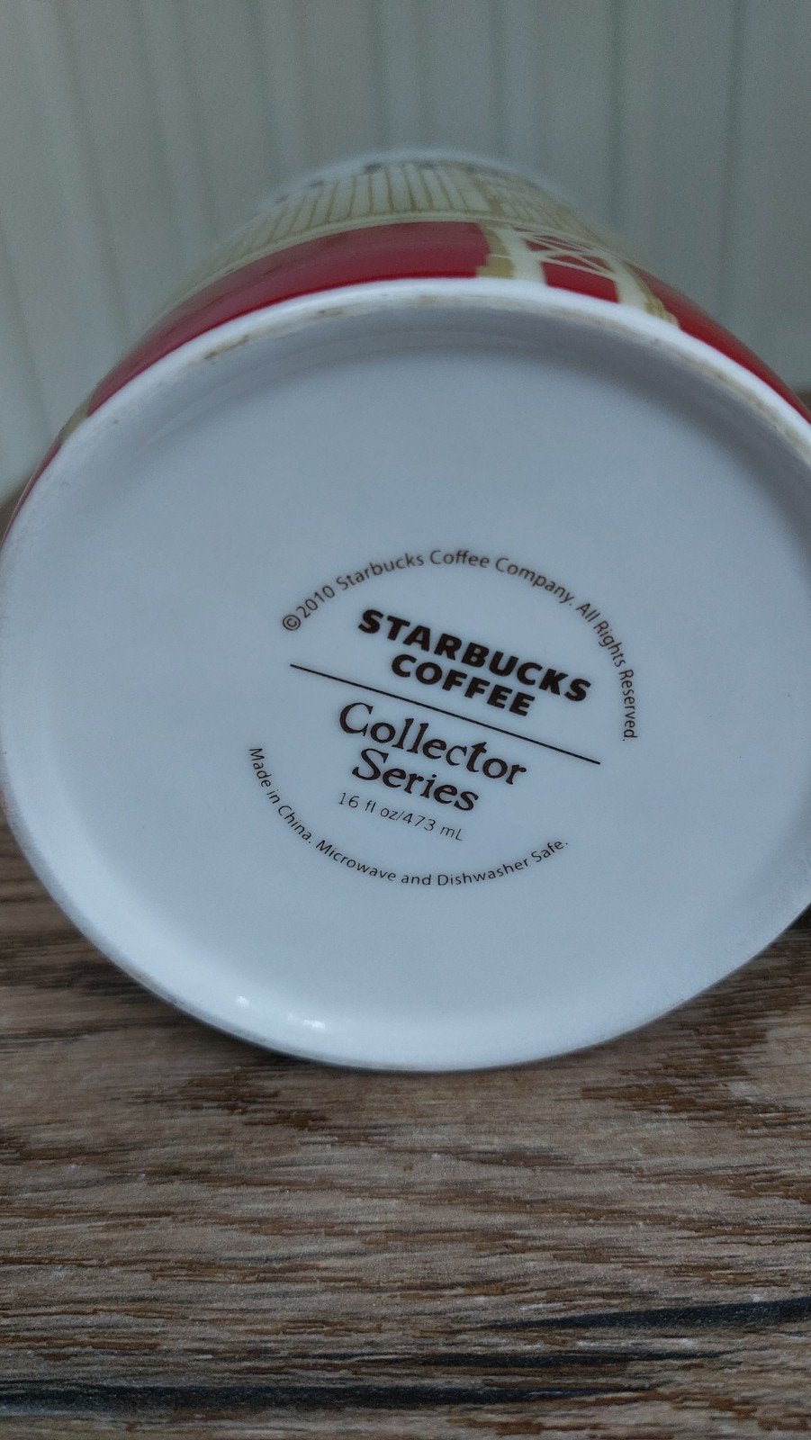 Starbucks Collector Series San Francisco Mok - 2010, Ophalen, Meerkleurig, Zo goed als nieuw, Modern