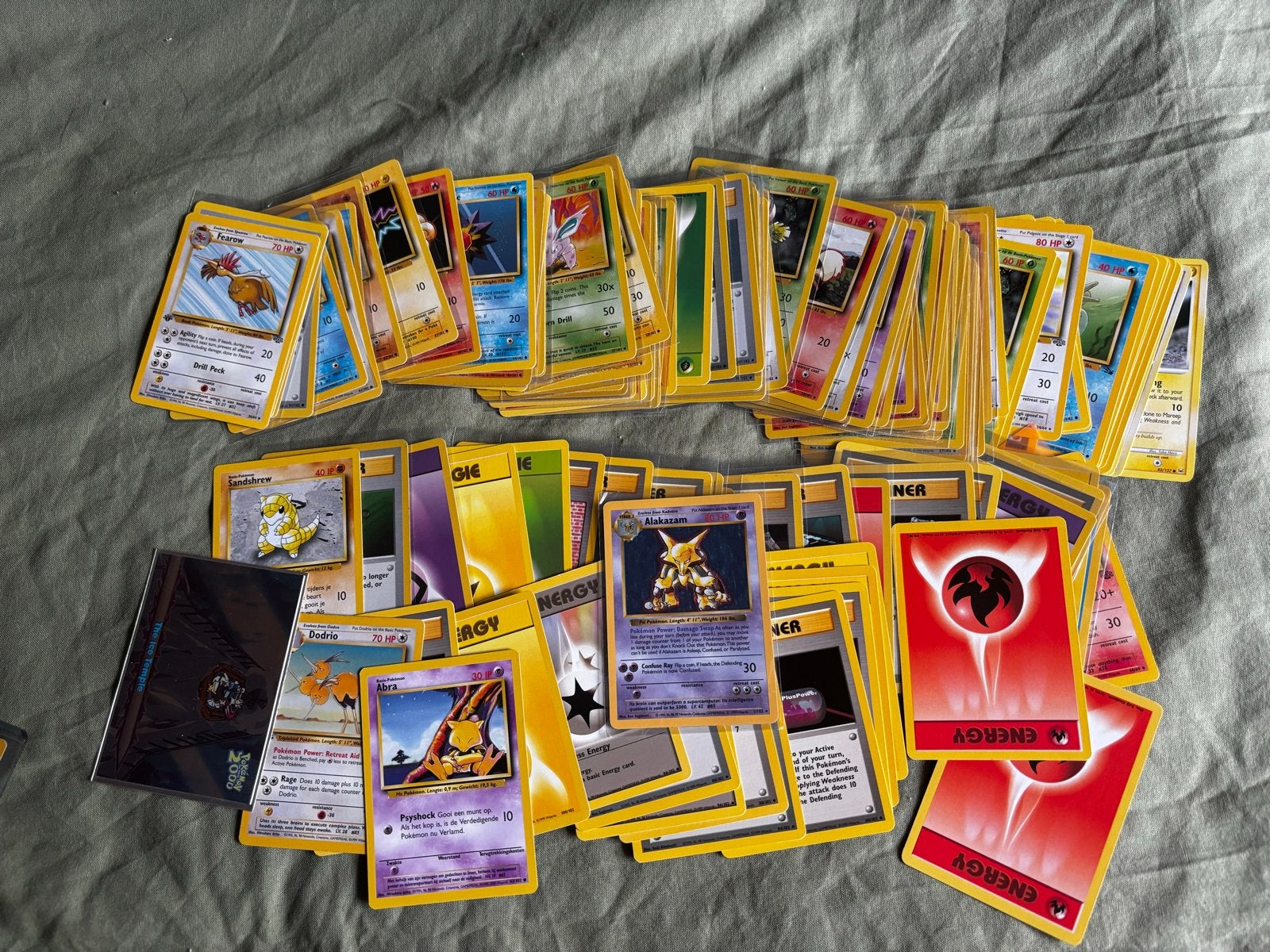 Oude Pokémon kaarten - Vondst van zolder, Ophalen of Verzenden, Gebruikt, Meerdere kaarten