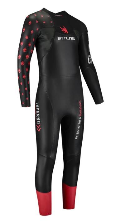 Wetsuit triathlon BTTLNS inferno xxl, Ophalen of Verzenden, Zo goed als nieuw, Wetsuit