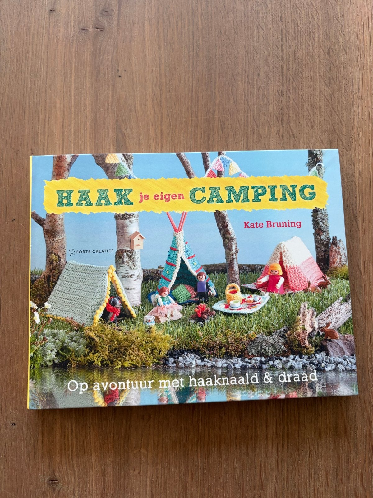 Haak je eigen Camping - Kate Bruning - nieuw, Ophalen of Verzenden, Nieuw, Haken, Patroon of Boek
