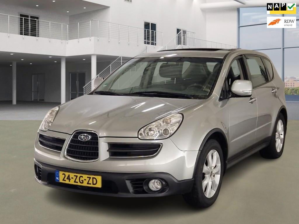 Subaru Tribeca 3.0R Luxury | Open dak | Leder | YOUNGTIMER, Auto's, Gebruikt, 2000 kg, 120 €/maand, Bedrijf
