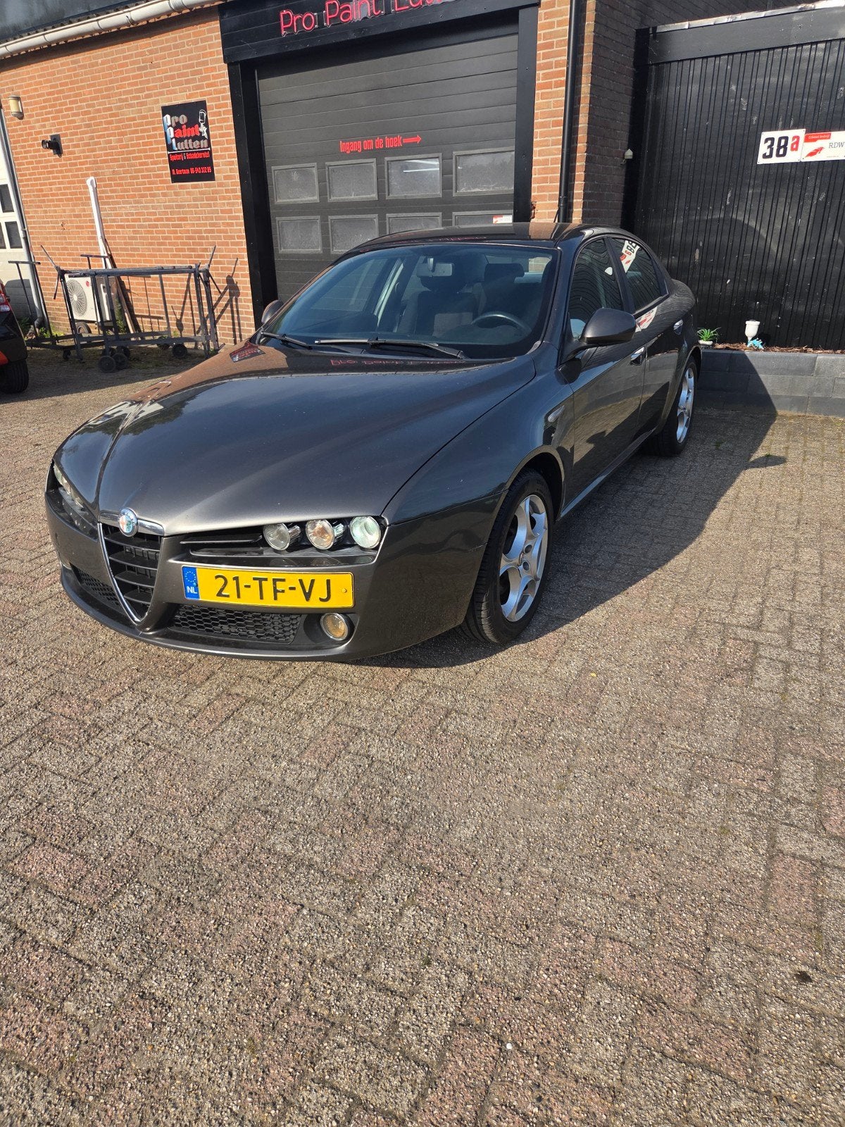 Alfa Romeo 159 1.8 MPI 103KW 2006 Grijs, Auto's, Alfa Romeo, Bedrijf, ABS, Airbags, Airconditioning, Boordcomputer, Centrale vergrendeling