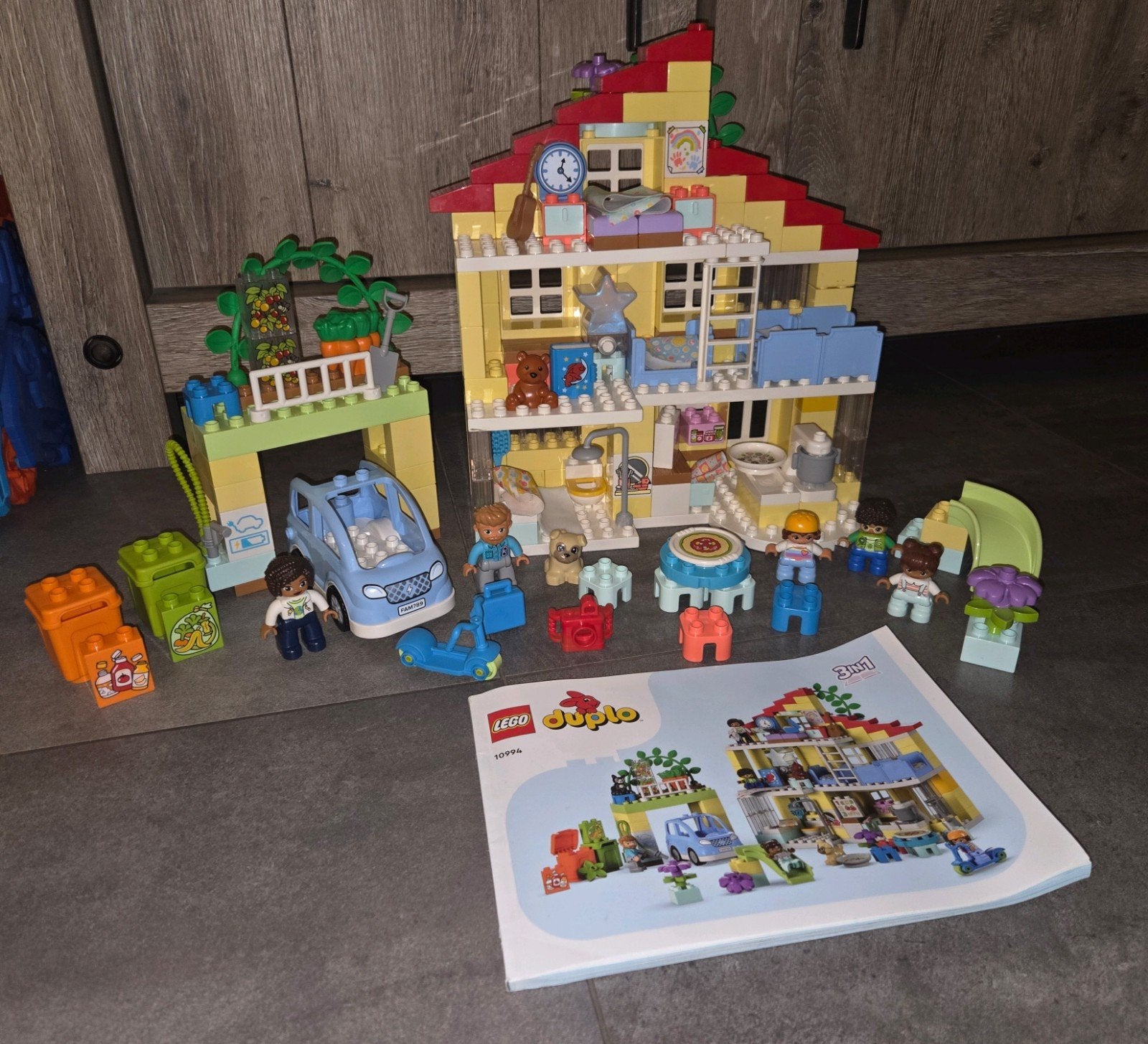 duplo huis, Ophalen, Duplo
