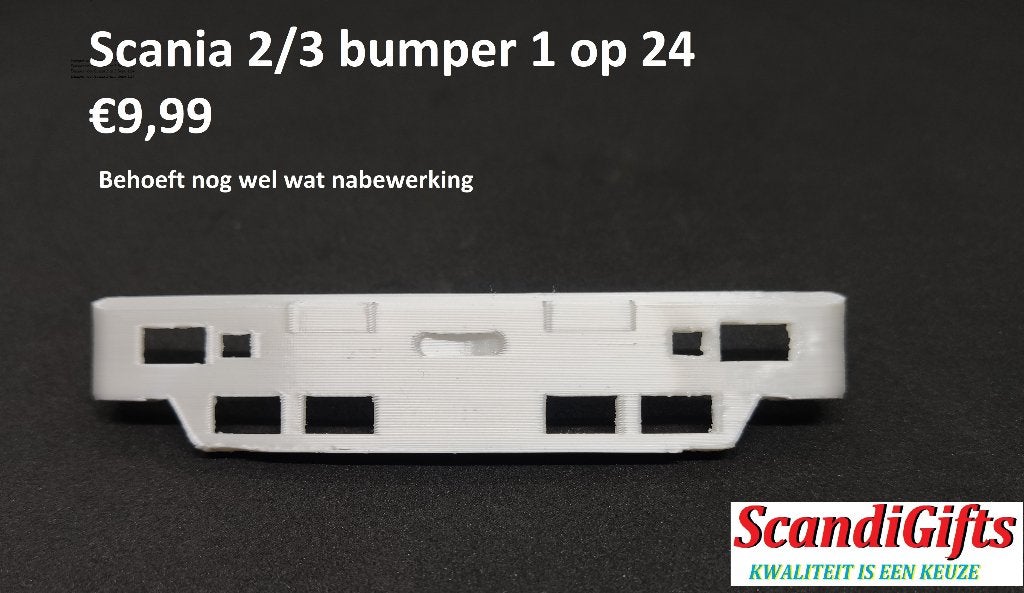 scania bumper schaal 1op 24, Ophalen of Verzenden, Nieuw, Bus of Vrachtwagen, Overige merken