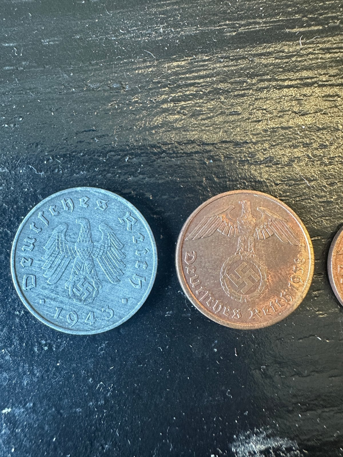 Zeldzame 2e Wereldoorlog Duitse munten (Hitler-tijdperk), Ophalen of Verzenden, Duitsland, Setje