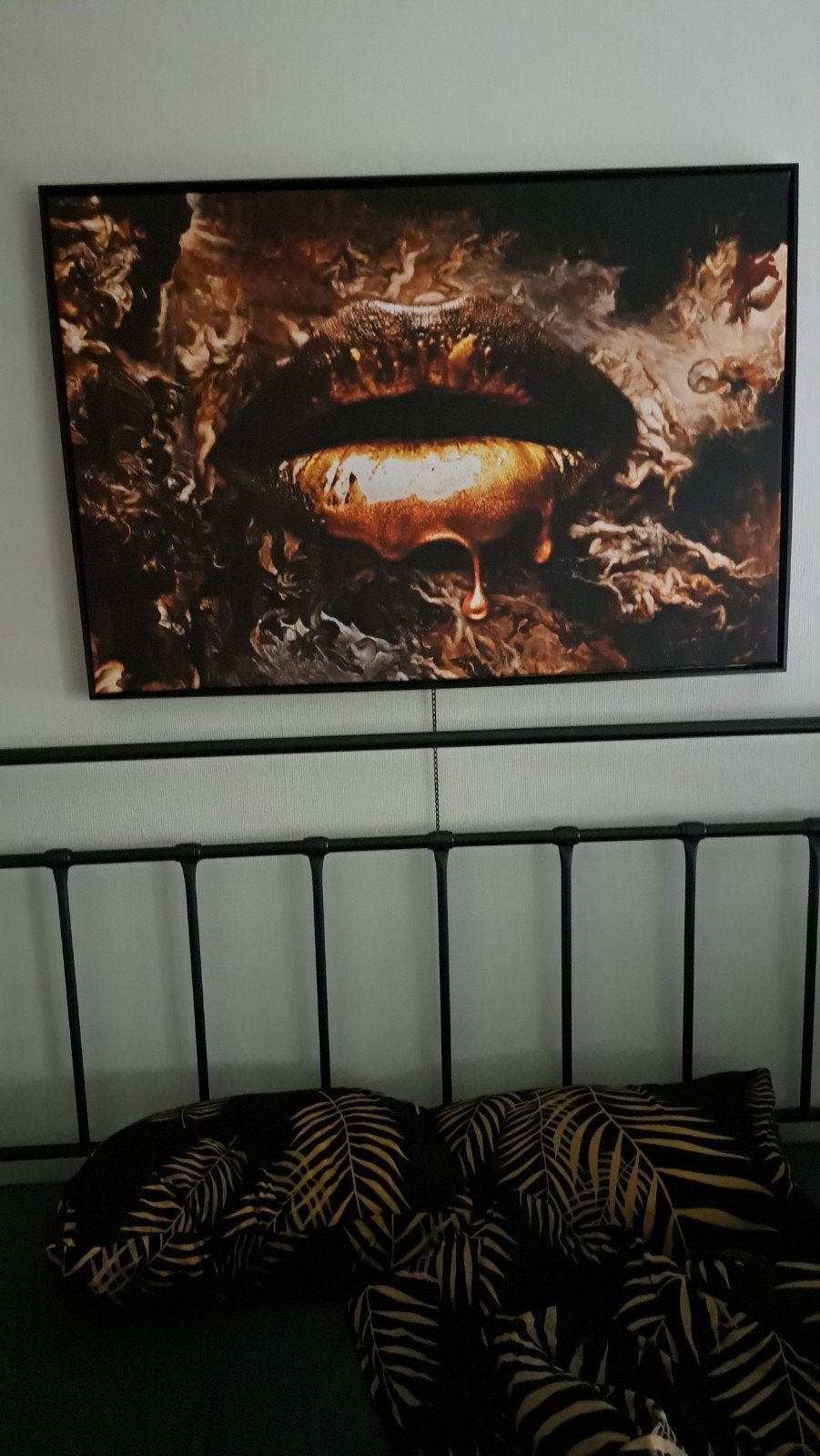 Canvas schilderij, Ophalen