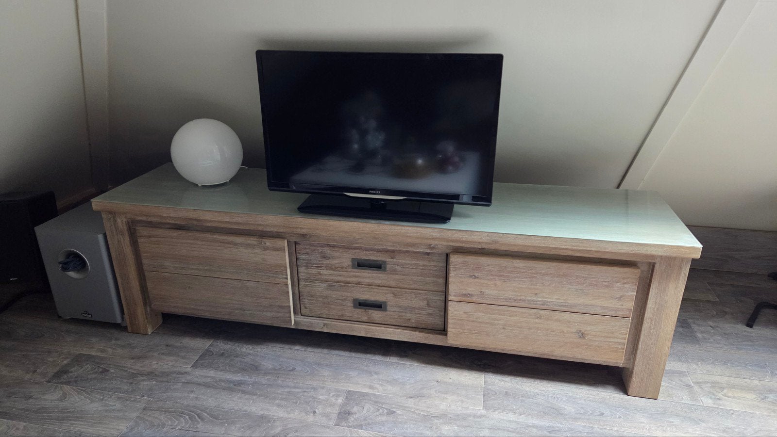 dressoir tv audio meubel, Ophalen, 150 tot 200 cm, Minder dan 100 cm, 25 tot 50 cm