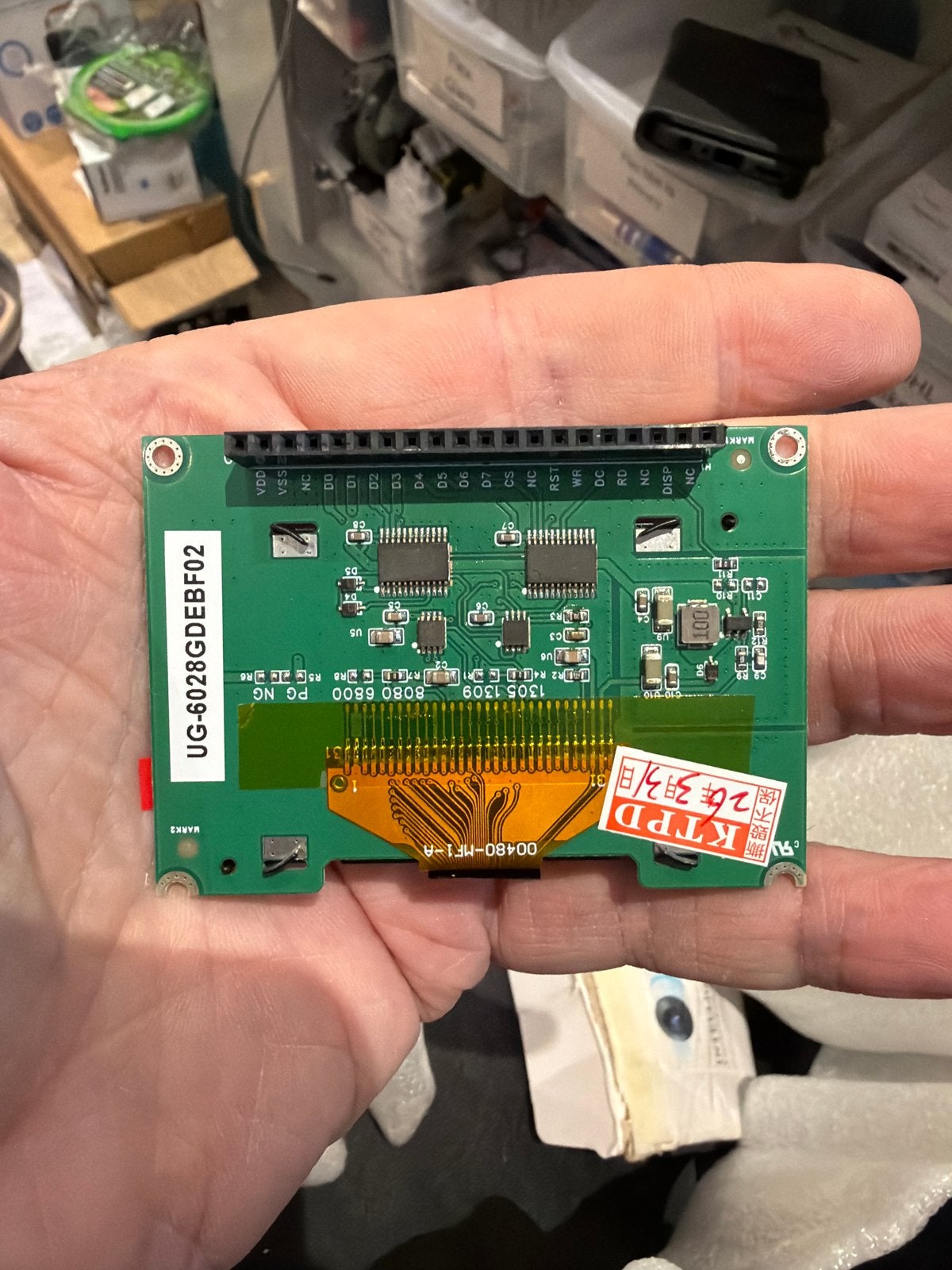 UG-6028GDEBF02 Display Module, Computers en Software, Ophalen of Verzenden, Nieuw