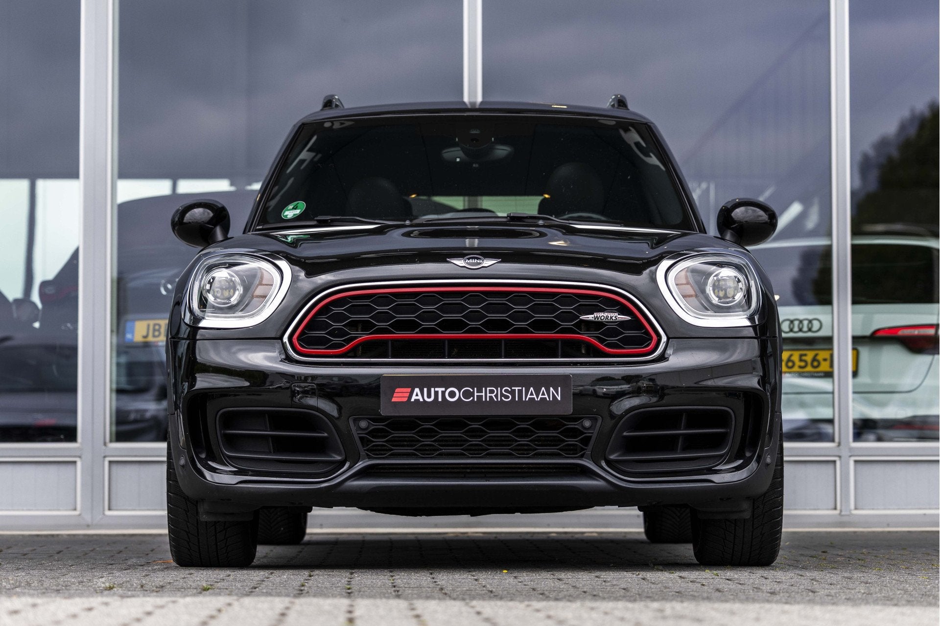 MINI Countryman 2.0 John Cooper Works ALL4 Chili | Pano | Ha, Auto's, 232 pk, Zwart, Bedrijf, Vierwielaandrijving