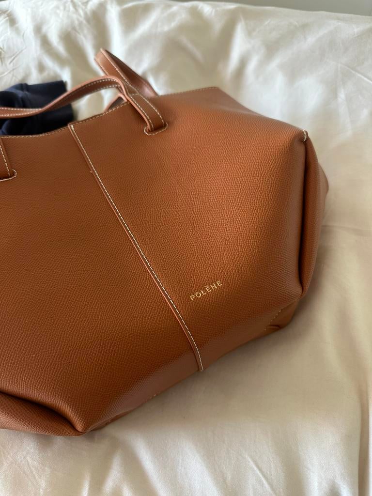 Polene handtas bruin/oranje (nieuw!), Ophalen of Verzenden, Nieuw, Bruin, Handtas
