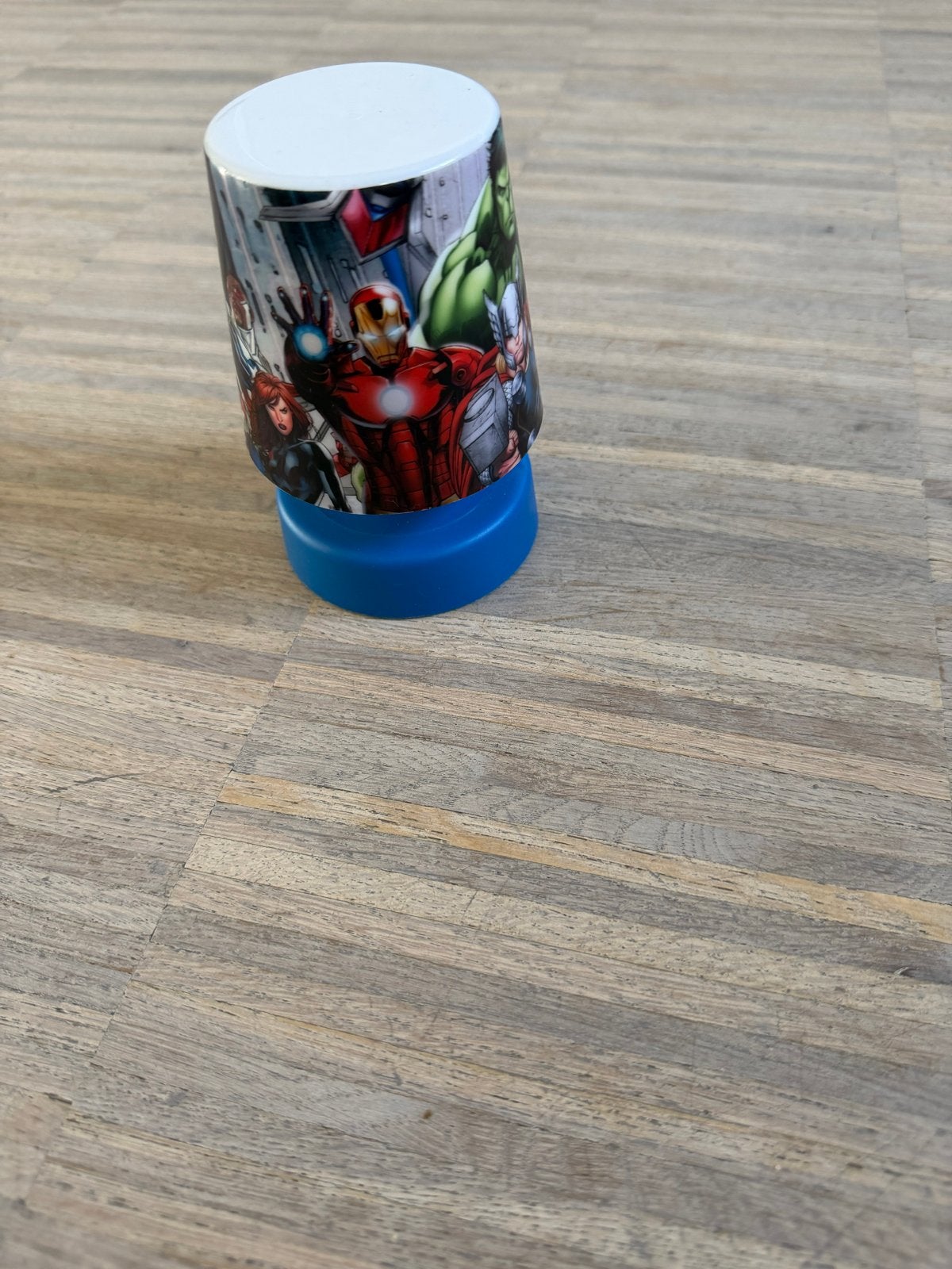 Marvel Avengers lamp verschillende kleuren, Ophalen of Verzenden, Gebruikt, Jongen of Meisje
