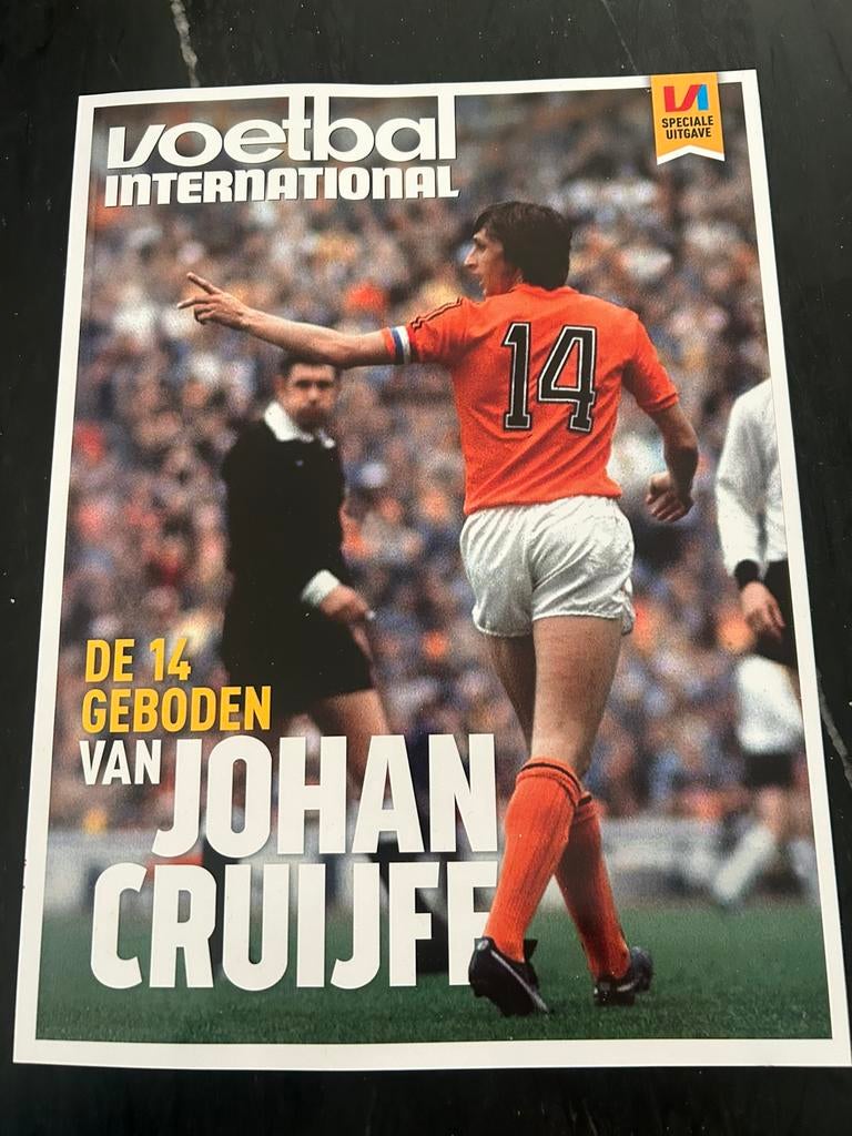 JOHAN CRUIJFF speciale uitgave VI 2026, Ophalen of Verzenden, Nieuw, Ajax, Boek of Tijdschrift