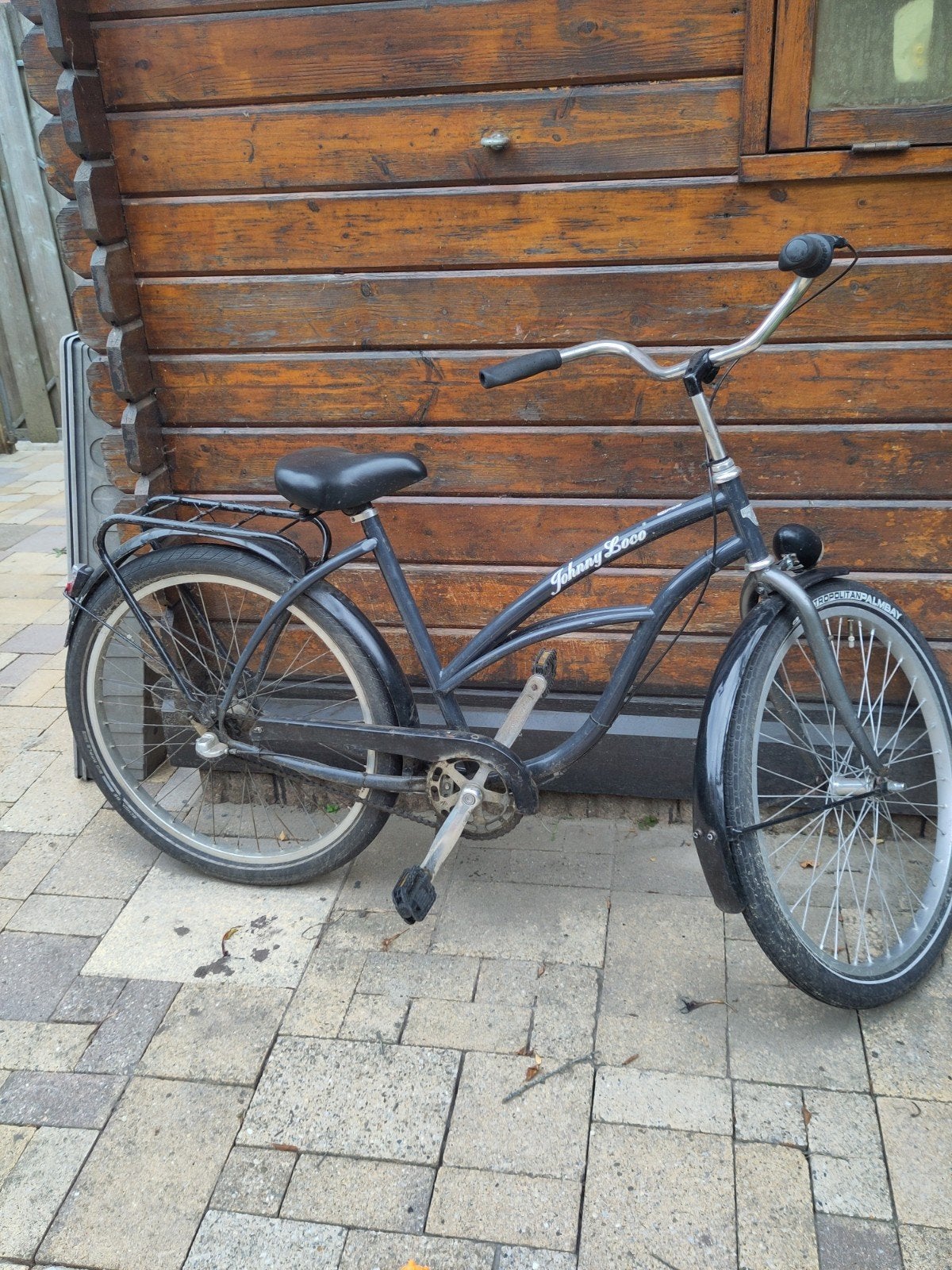 opknapper Johny Loco zwart 26 inch, Ophalen, Gebruikt, 26 inch of meer