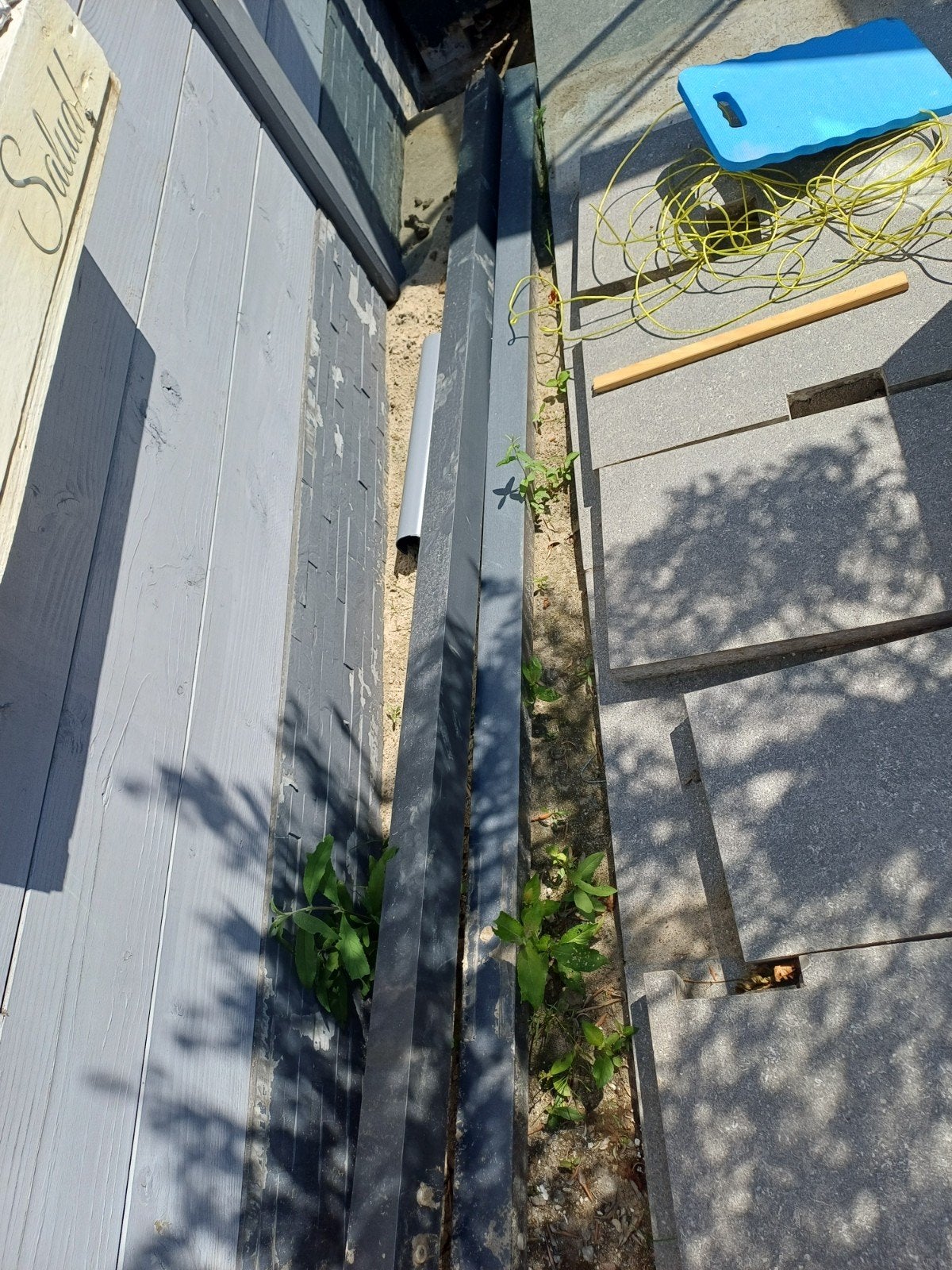 aluminium palen, Tuin en Terras, Palen, Balken en Planken, Ophalen, Gebruikt, 180 tot 250 cm, Palen