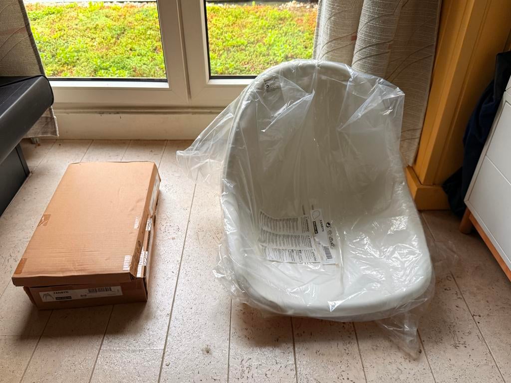 Ikea Fanbyn stoelen wit, Ophalen, Kunststof, Twee, Wit