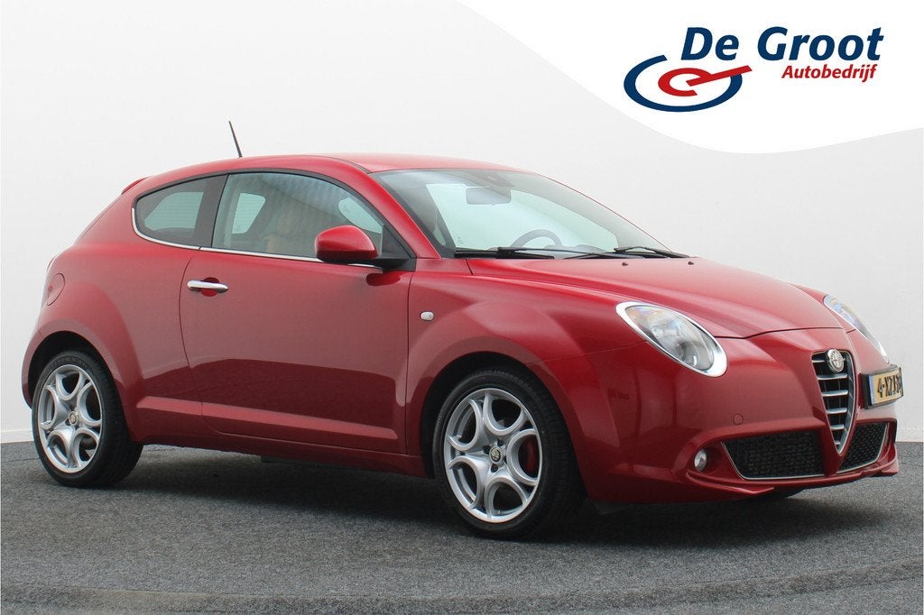 Alfa Romeo MiTo 0.9 TwinAir Esclusivo Leer, Navigatie, Clima, Voorwielaandrijving, 101 pk, Gebruikt, Euro 6