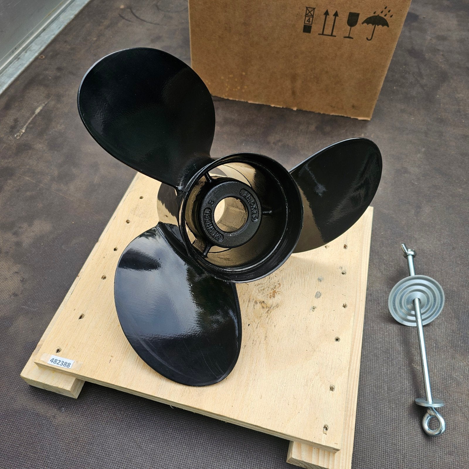 Propeller 19 Pitch RVS Schroef Mercruiser Yamaha Mercury, Ophalen of Verzenden, Motor en Techniek