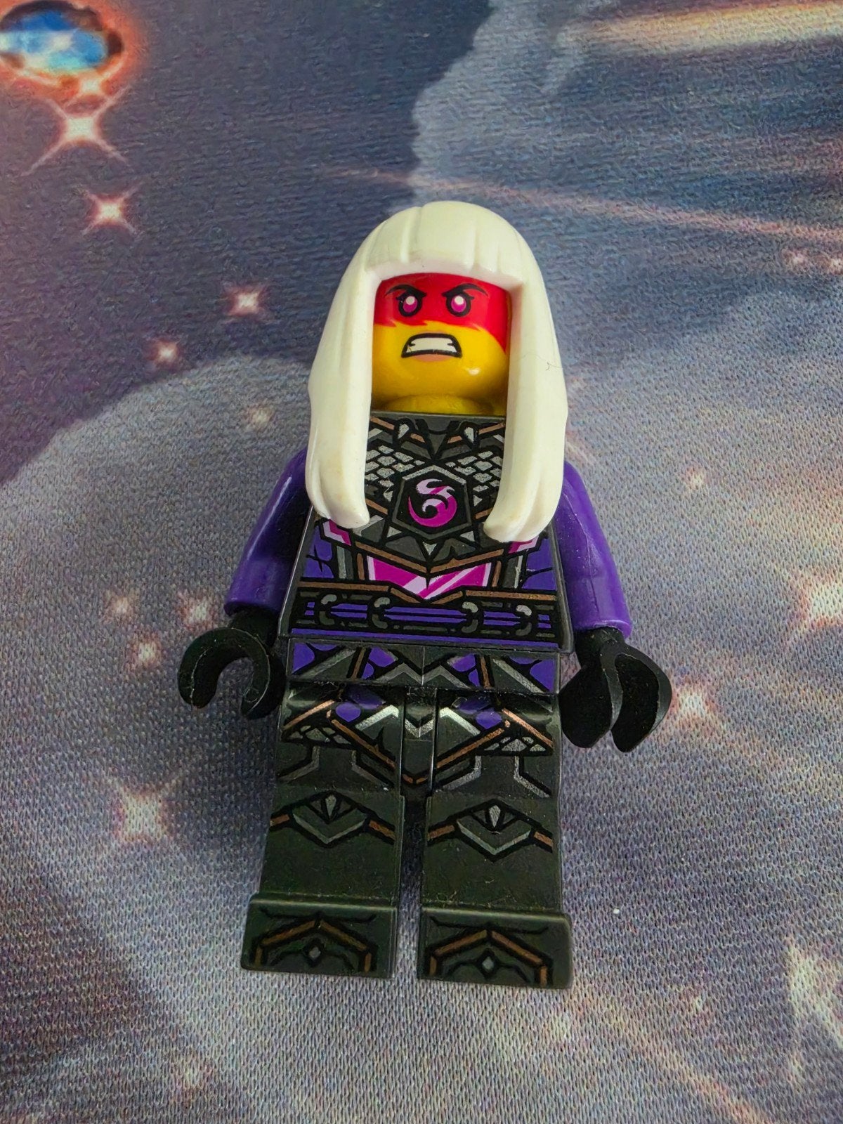 Lego Ninjago Harumi Crystalized minifiguur, Verzenden, Zo goed als nieuw