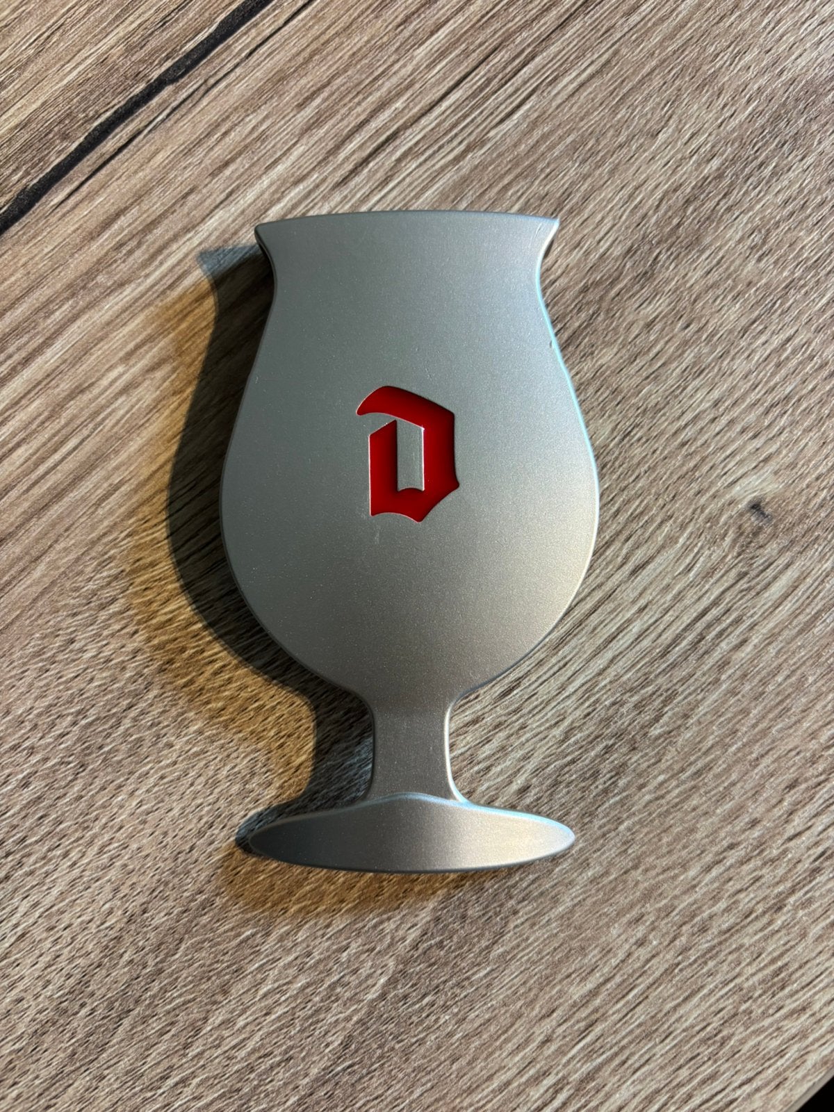 Limited Edition bieropener Duvel, Verzamelen, Biermerken, Ophalen of Verzenden, Zo goed als nieuw, Glas of Glazen, Duvel