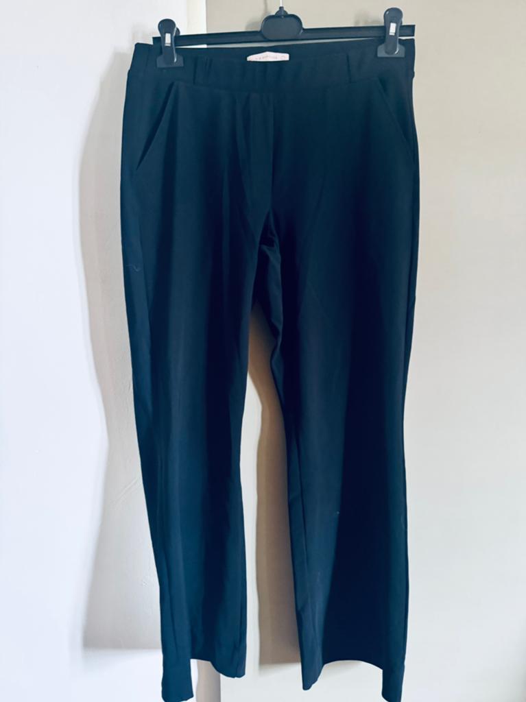 Studio Anneloes Flair bonded broek travelstof XL, Zwart, Maat 46/48 (XL) of groter, Ophalen of Verzenden, Zo goed als nieuw