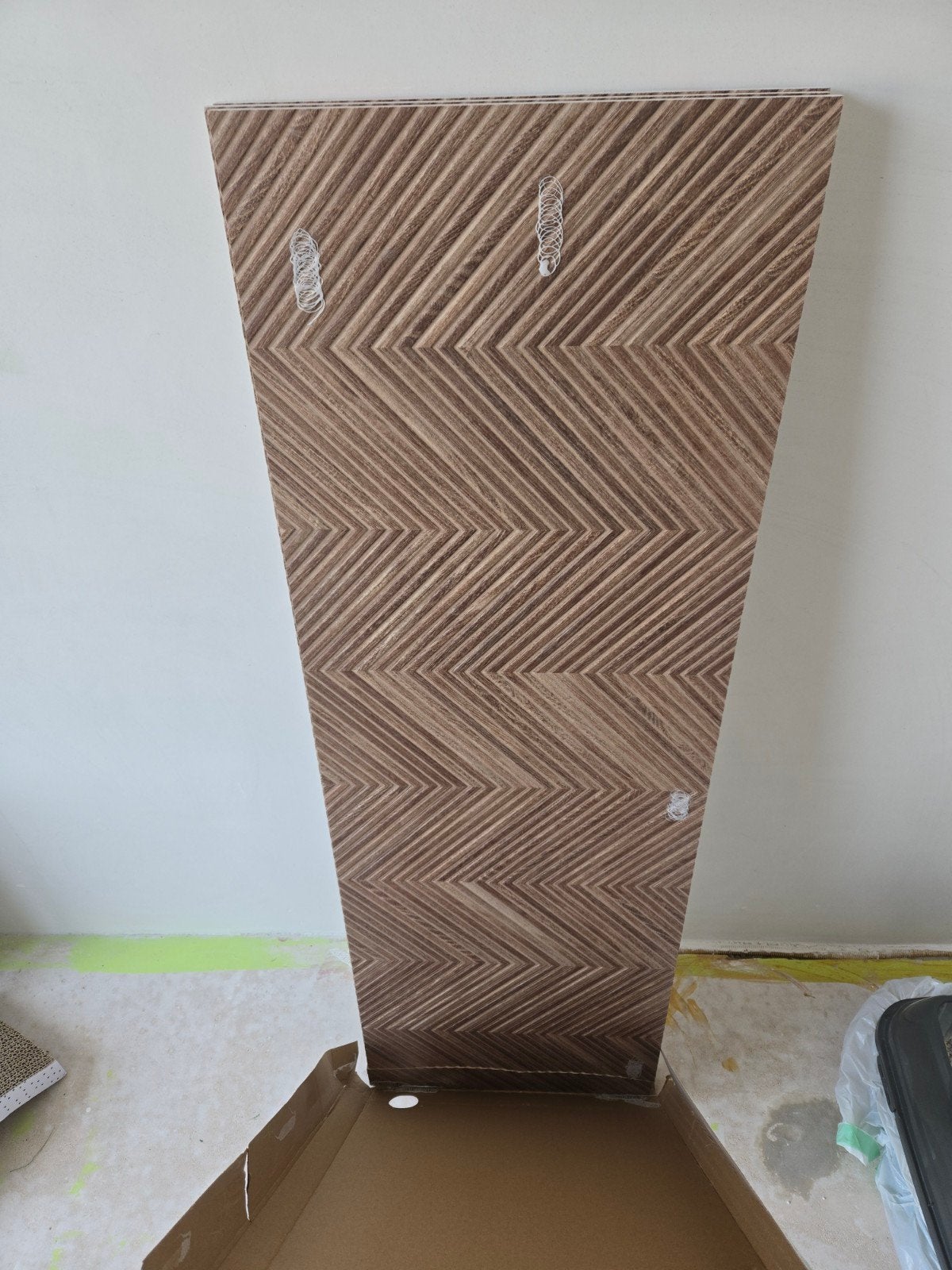 Wandtegel houtlook Baldocer Larchwood 120x40cm Ipe mat, Doe-het-zelf en Verbouw, Ophalen, 60 cm of meer, Zo goed als nieuw, Minder dan 5 m²
