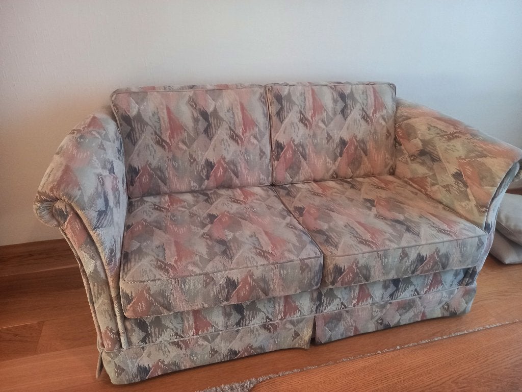 bank, Ophalen, Tweepersoons, 75 tot 100 cm, Zo goed als nieuw