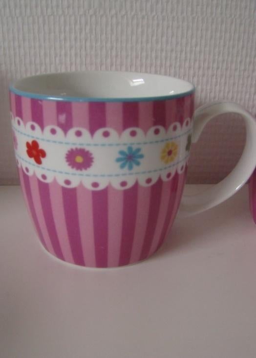 servies LIEF  ~  mok, Huis en Inrichting, Gebruikt, Ophalen of Verzenden, Overige stijlen, Kop(pen) en/of Schotel(s)