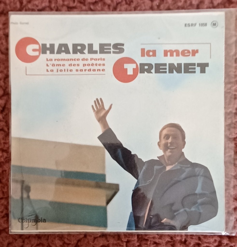 Vinylsingle(EP)// CHARLES TRENET// La Mer // 1964//, EP, Verzenden, EP