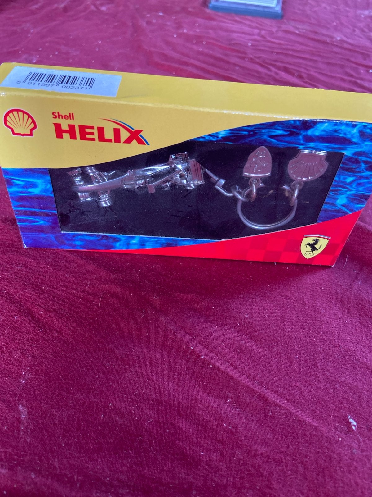 Shell Helix Ferrari sleutelhanger set, Ophalen of Verzenden, Nieuw