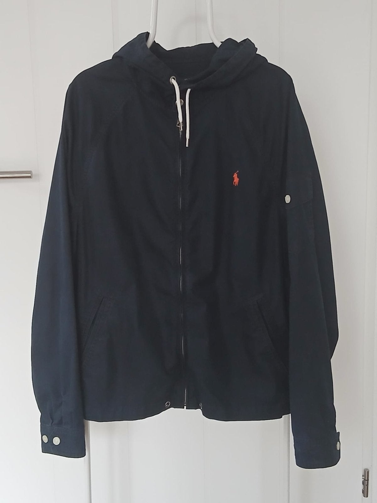 Ralph Lauren Zomerjas/Jack XL met Capuchon - Zeer Goede Staa, Verzenden, Zo goed als nieuw, Maat 56/58 (XL), Blauw
