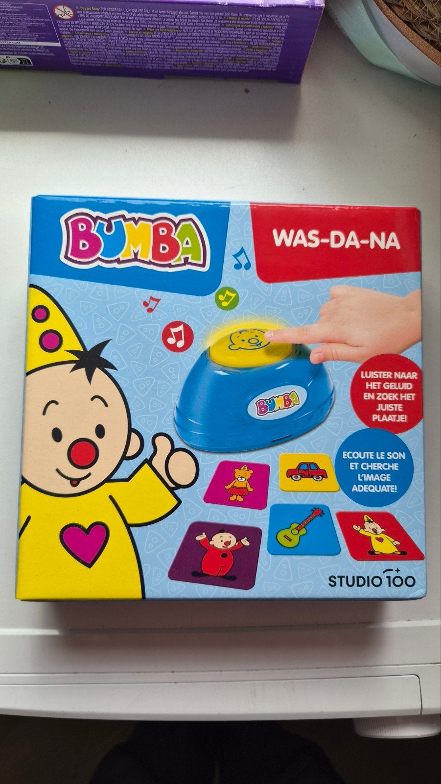Bumba Was-Da-Na geluidenspel - nooit gebruikt, Ophalen, Gebruikt, Overige typen, Met geluid