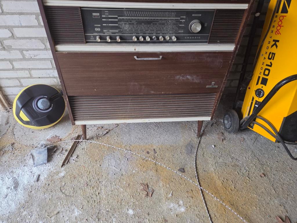 Grundig Juk 510 Audiomeubel Jaren '60/'70, Ophalen of Verzenden
