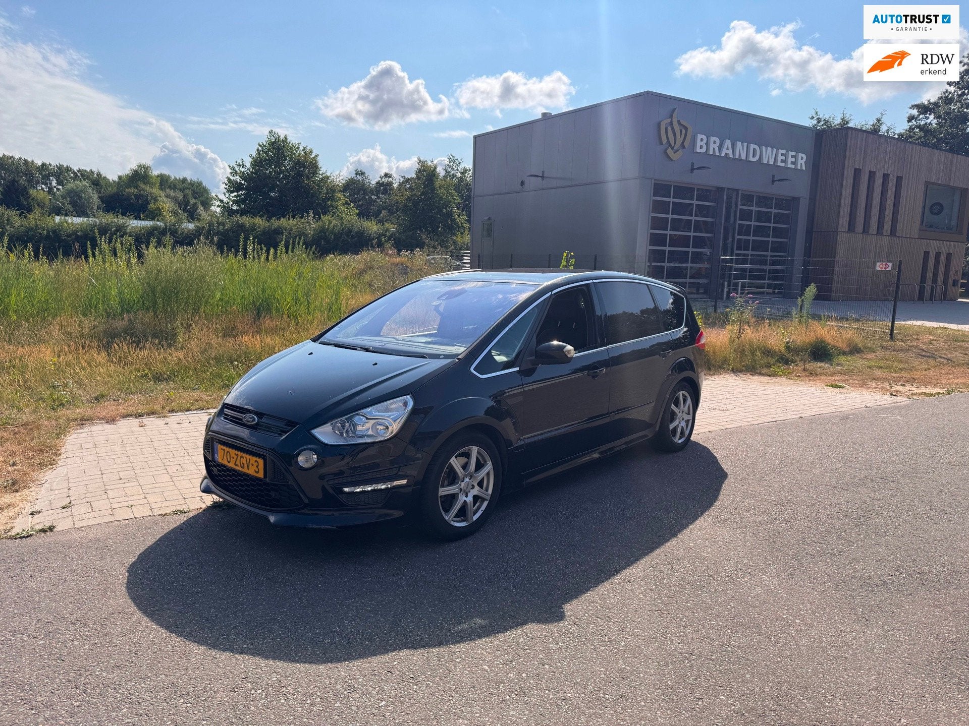 Ford S-Max 2.0 EcoBoost S Edition 7p. Clima.NaviAutomaat, Auto's, Euro 5, Gebruikt, 4 cilinders, 7 stoelen