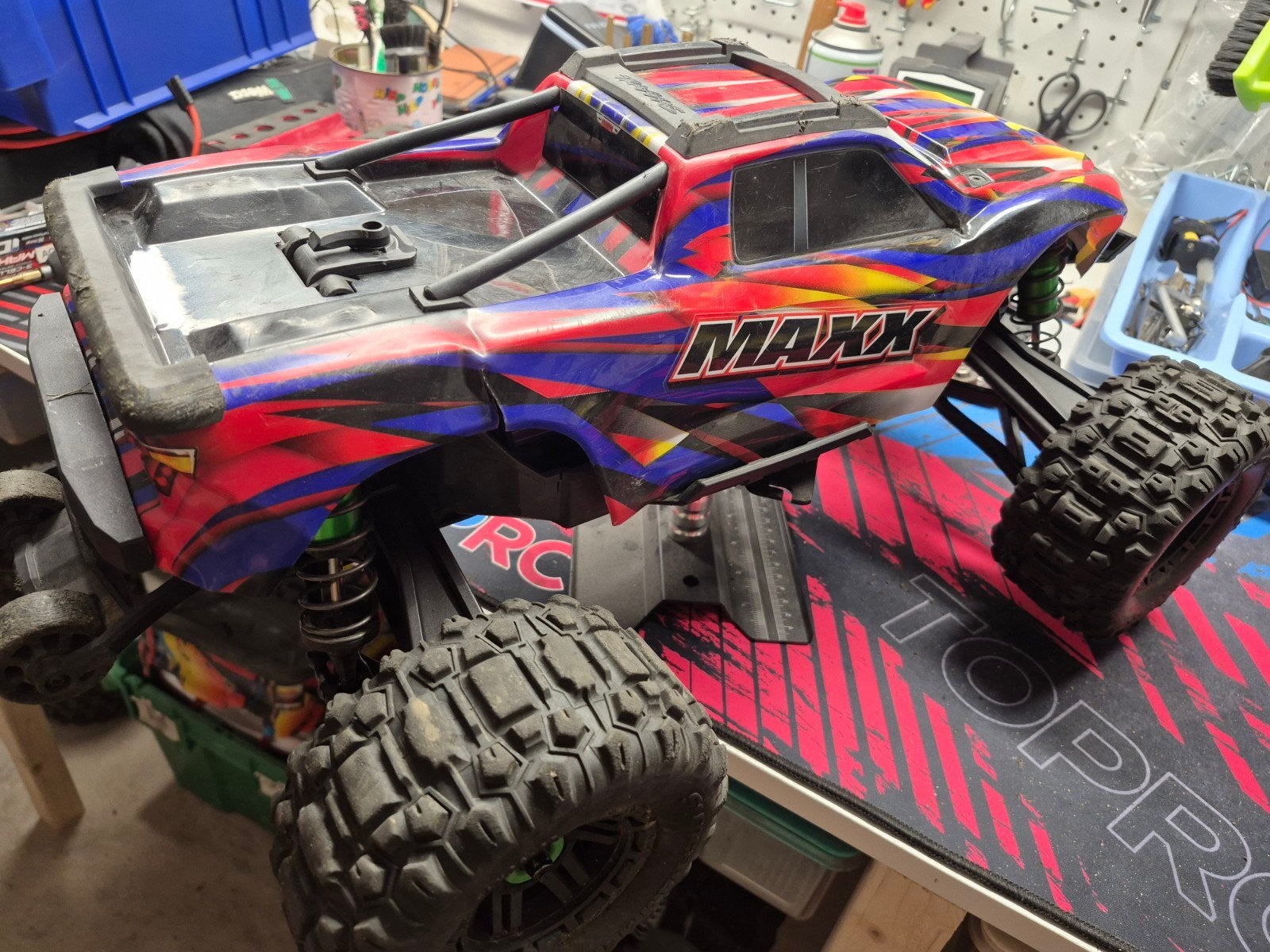 traxxas maxx v2, Ophalen of Verzenden