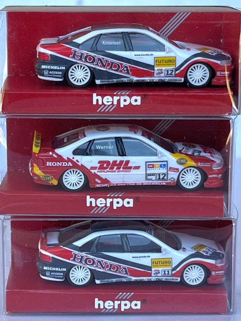 Herpa: Honda DTM, Hobby en Vrije tijd, Modelauto's | 1:87, Ophalen of Verzenden, Zo goed als nieuw, Auto, Herpa