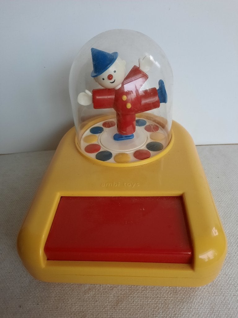 Vintage Ambi Toys Dansende clown - Jaren 70/80, Ophalen of Verzenden
