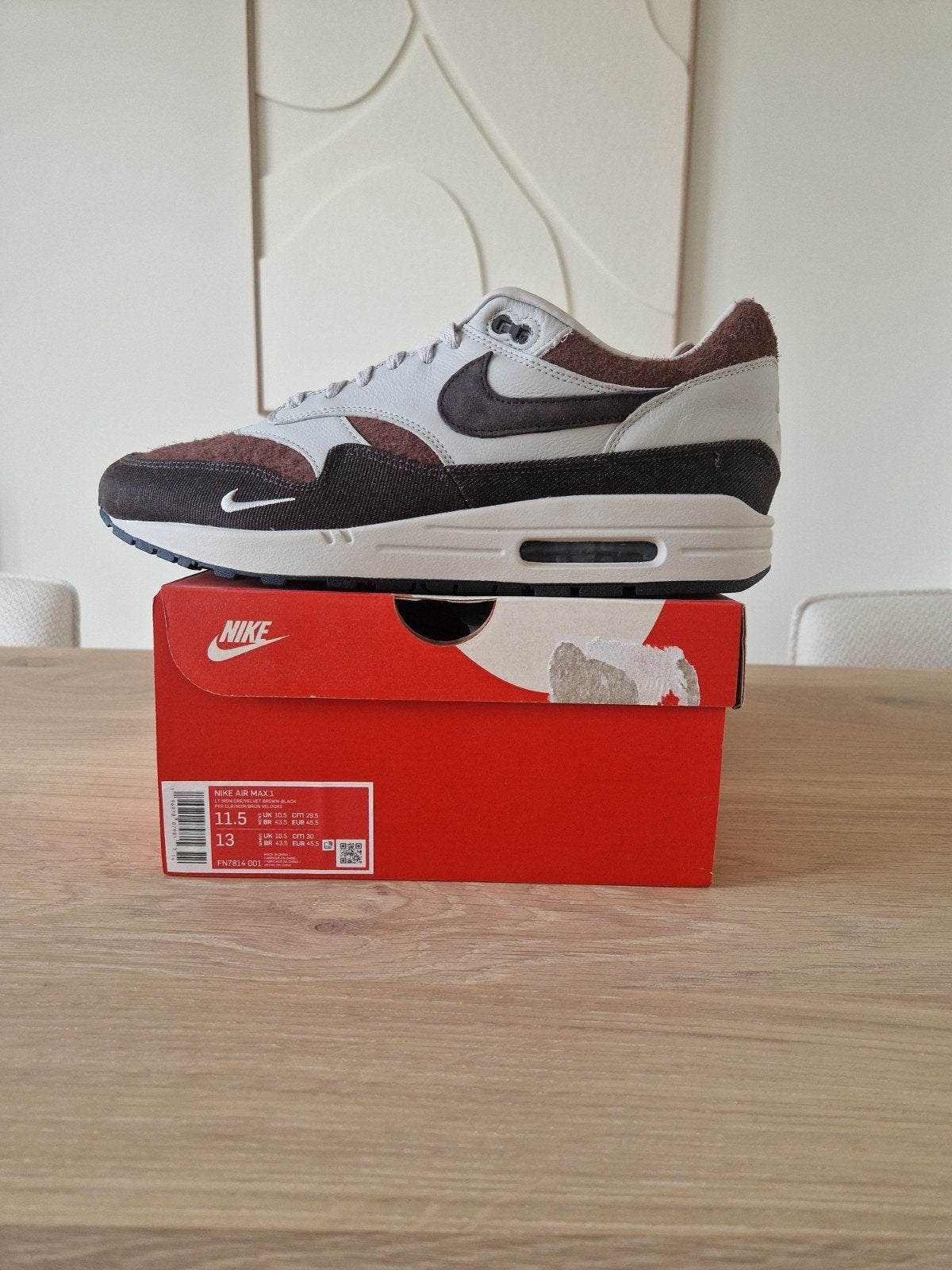 Nike Air Max 1 Size? Exclusive | EU 45,5, Kleding | Heren, Schoenen, Nieuw, Sneakers of Gympen, Overige kleuren, Ophalen of Verzenden