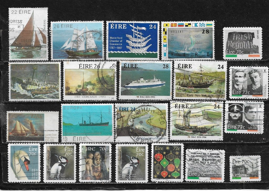Koopje Ierland  Kavel  Gestempeld, Verzenden, Ierland, Gestempeld