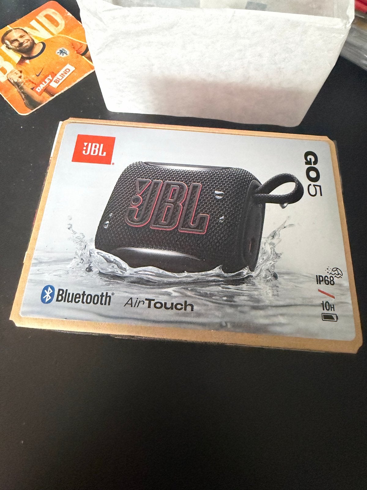 Gesealed JBL GO5 Bluetooth Speaker – Gloednieuw – IP68, JBL, Nieuw, Ophalen of Verzenden, Draagbare speaker
