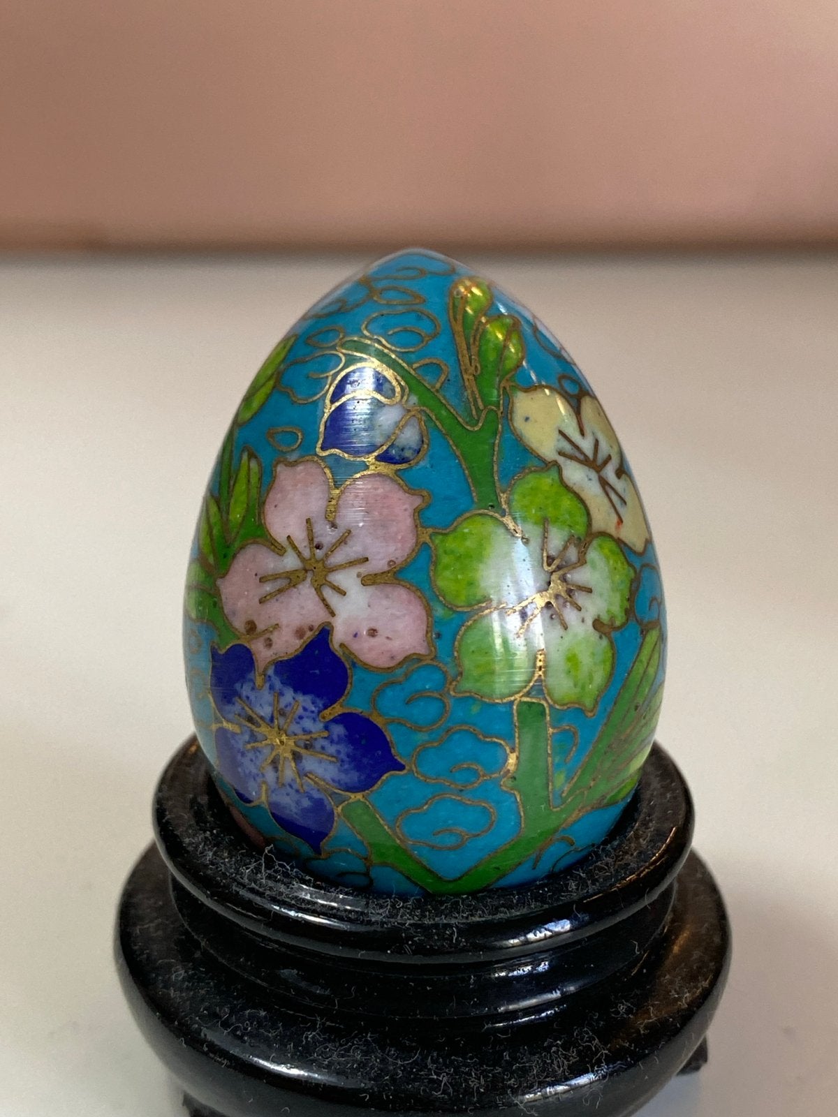 Prachtig Vintage Chinees Cloisonné Ei  – Jaren 70/80, Ophalen of Verzenden