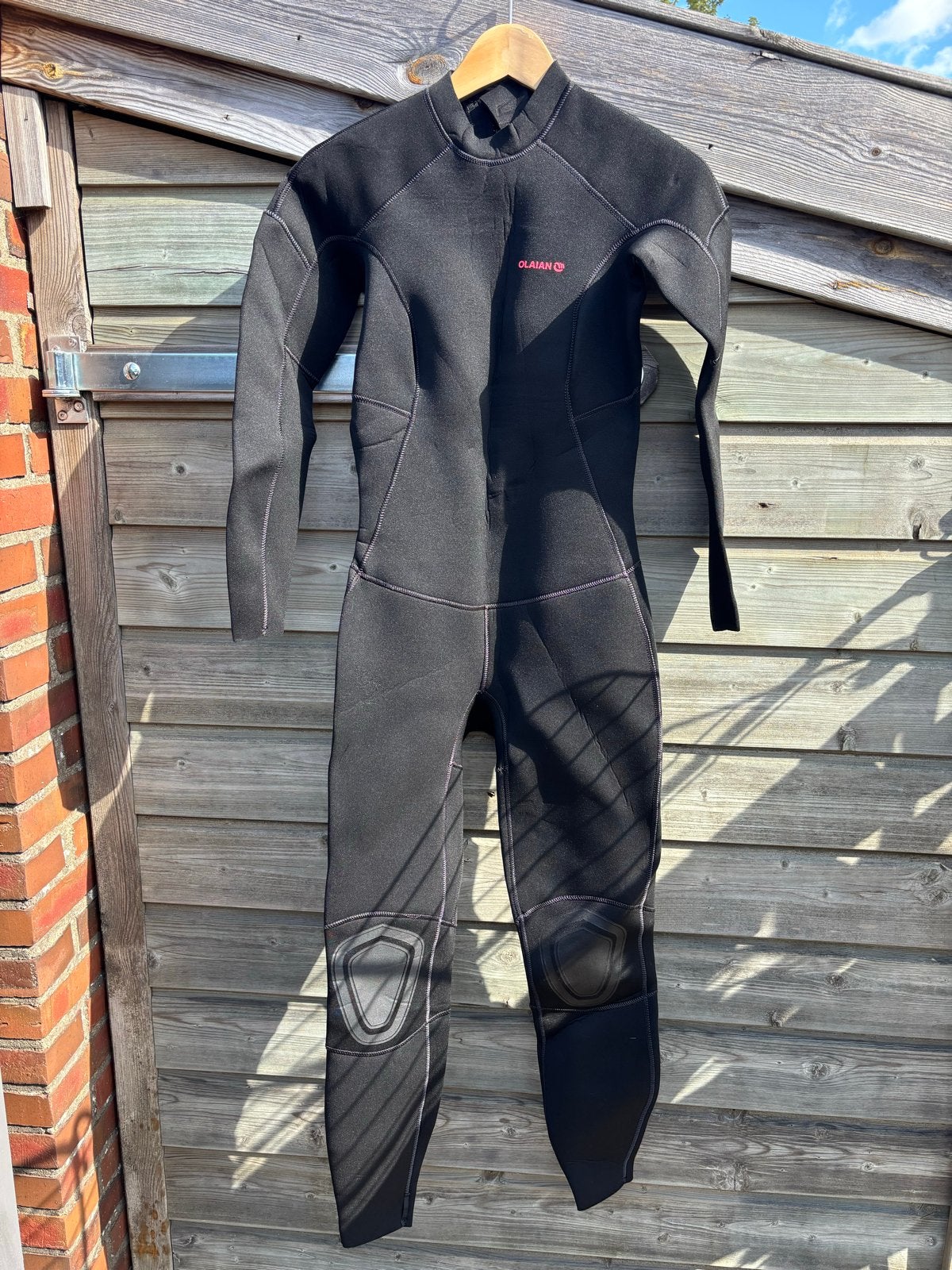 OLAIAN Wetsuit 4.3mm - Maat M - Zwart dames, Ophalen of Verzenden, Zo goed als nieuw, Dame, Wetsuit