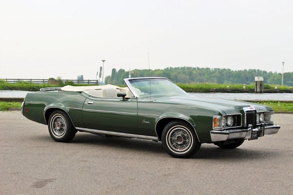1973 Mercury Cougar XR-7 Convertible, 351 V8, LPG, mustang, Auto's, Automaat, Achterwielaandrijving, Cabriolet, Leder