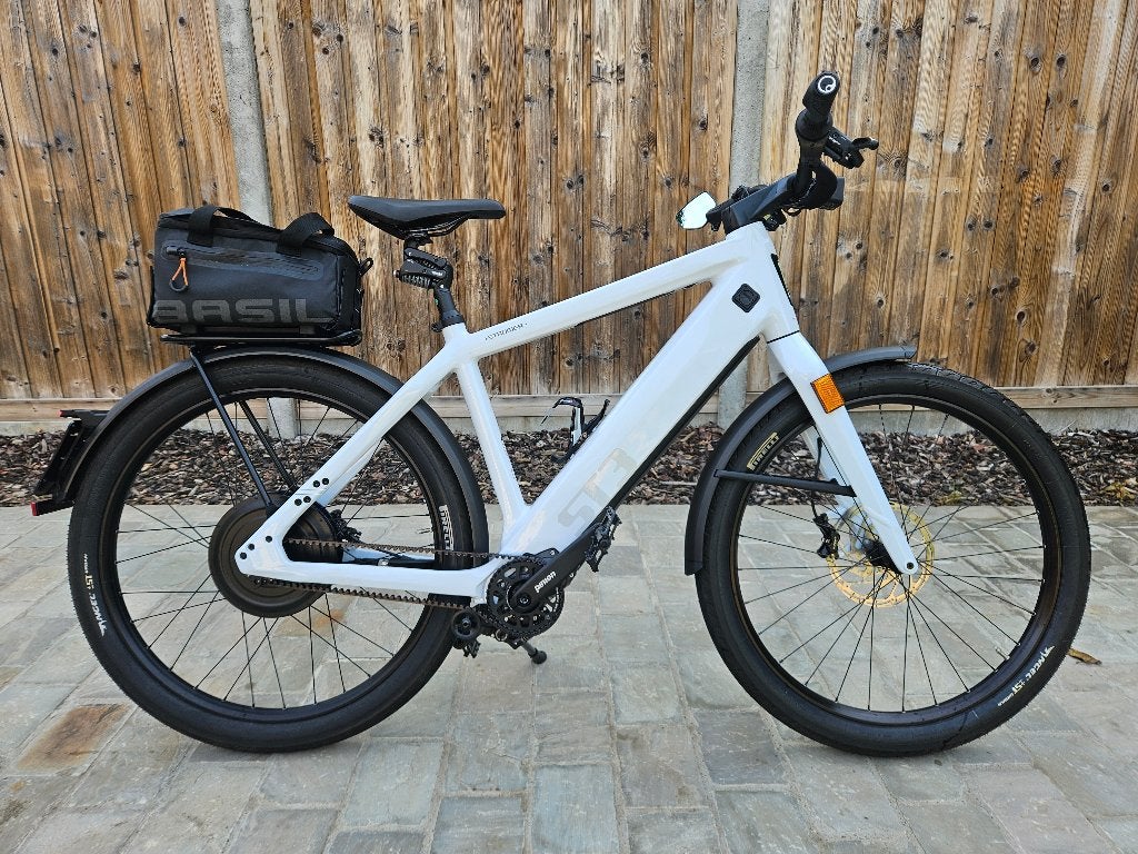 STROMER ST3 SPORT PINION. ( 683 KM ) SHOWROOMSTAAT, Ophalen, Zo goed als nieuw, 50 km per accu of meer, Stromer