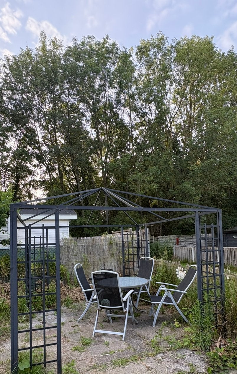 Tuinpaviljoen, Tuin en Terras, Ophalen, Zo goed als nieuw, IJzer, Sierhekwerk