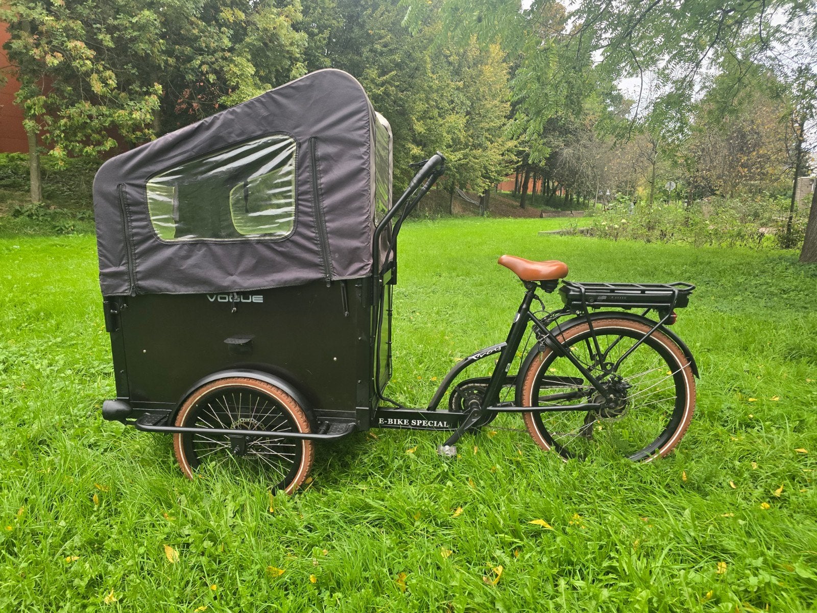 Vogue Elektrische Troy Bakfiets  Slechts 908, Ophalen of Verzenden, Zo goed als nieuw, 4 kinderen of meer, Elektrisch