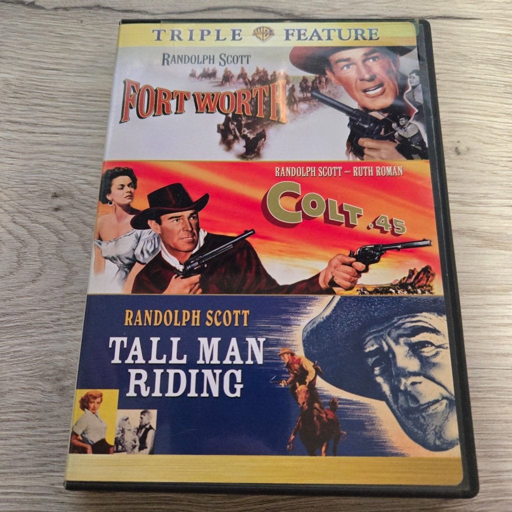Fort Worth, Colt 45 & Tall Man Riding (Western - IMPORT R1), 1960 tot 1980, Vanaf 16 jaar, Ophalen of Verzenden, Zo goed als nieuw