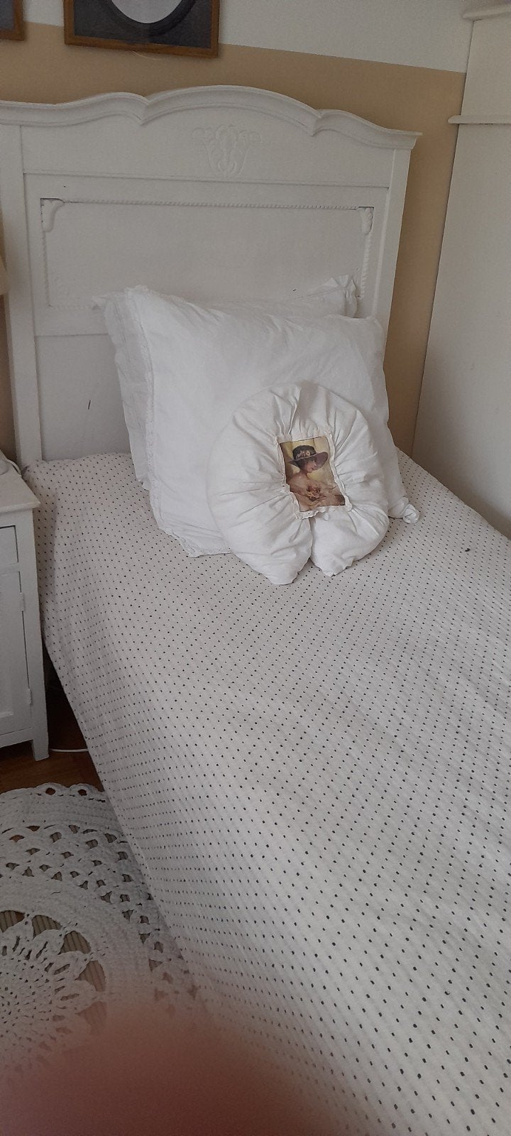 Brocante ledikant, Ophalen, Gebruikt, Eenpersoons